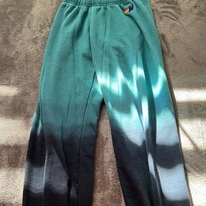aviator nation blue fade sweatpants